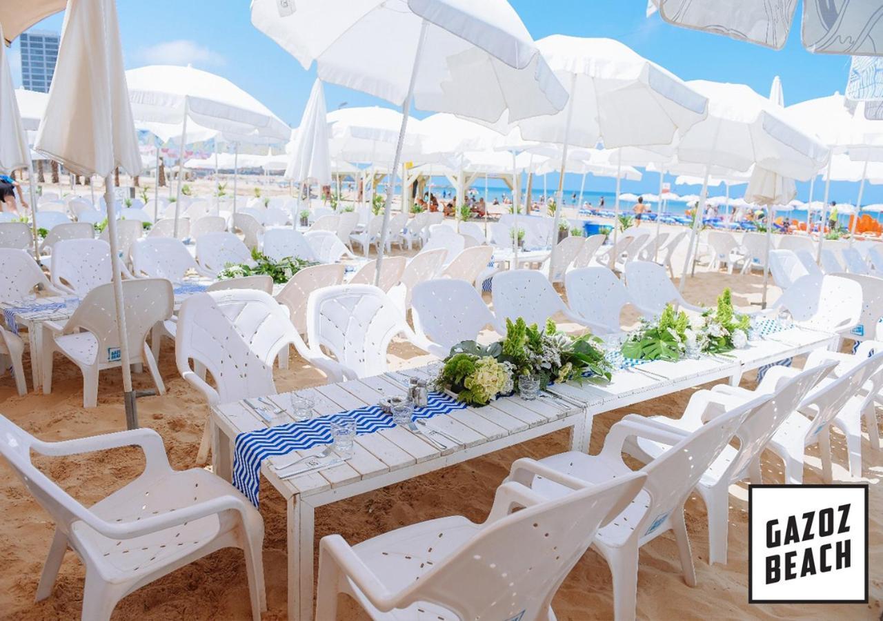 Tel-Aviv Center, Near The Beach, Terrace, 2 People Exterior foto